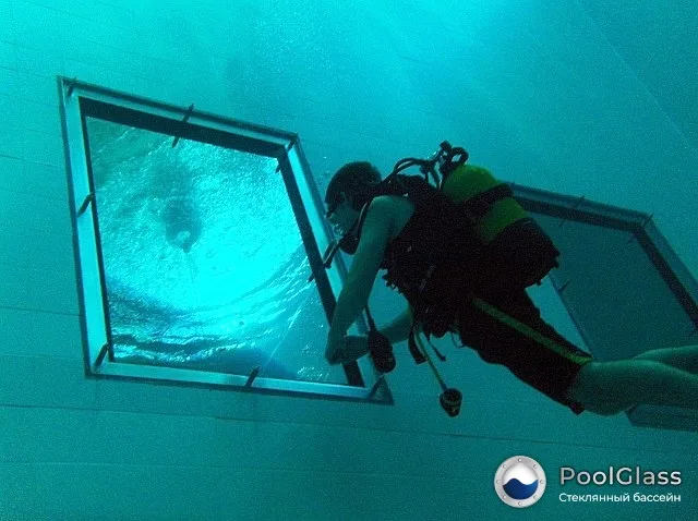 «Poolglass» Кейс: успешные проекты по установке иллюминаторов в спортивных бассейнах