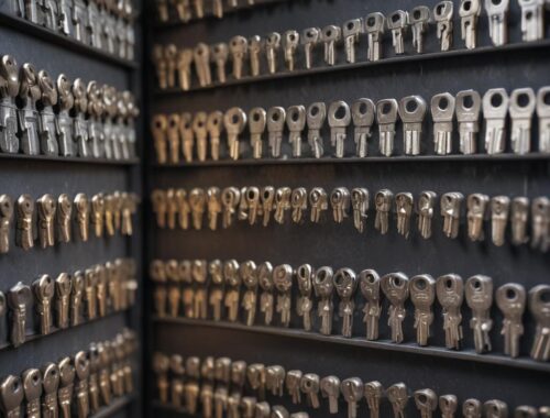 Металлические настенные шкафы для ключей: обзор видов и характеристик Металлические настенные шкафы для ключей: обзор видов и характеристик