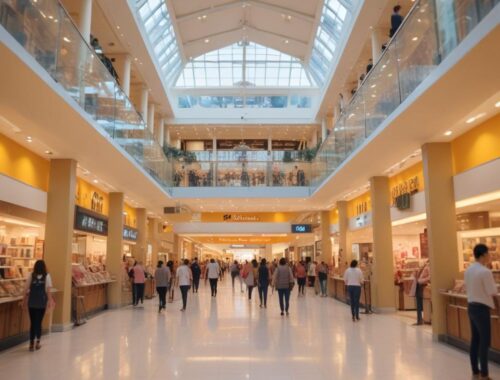 В торговом центре открылся магазин красок