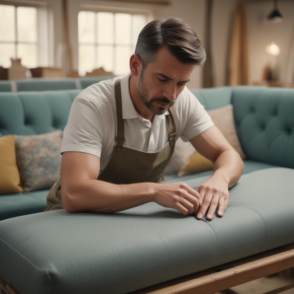 Перетяжка и обивка мягкой мебели: материалы, технологии выполнения и уход