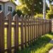 Металлический штакетник для забора двухсторонний и односторонний под дерево: виды и цены за погонный метр и за штуку