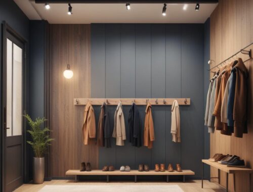 Прихожие и вешалки в салонах интерьера: позиции в наличии и под заказ