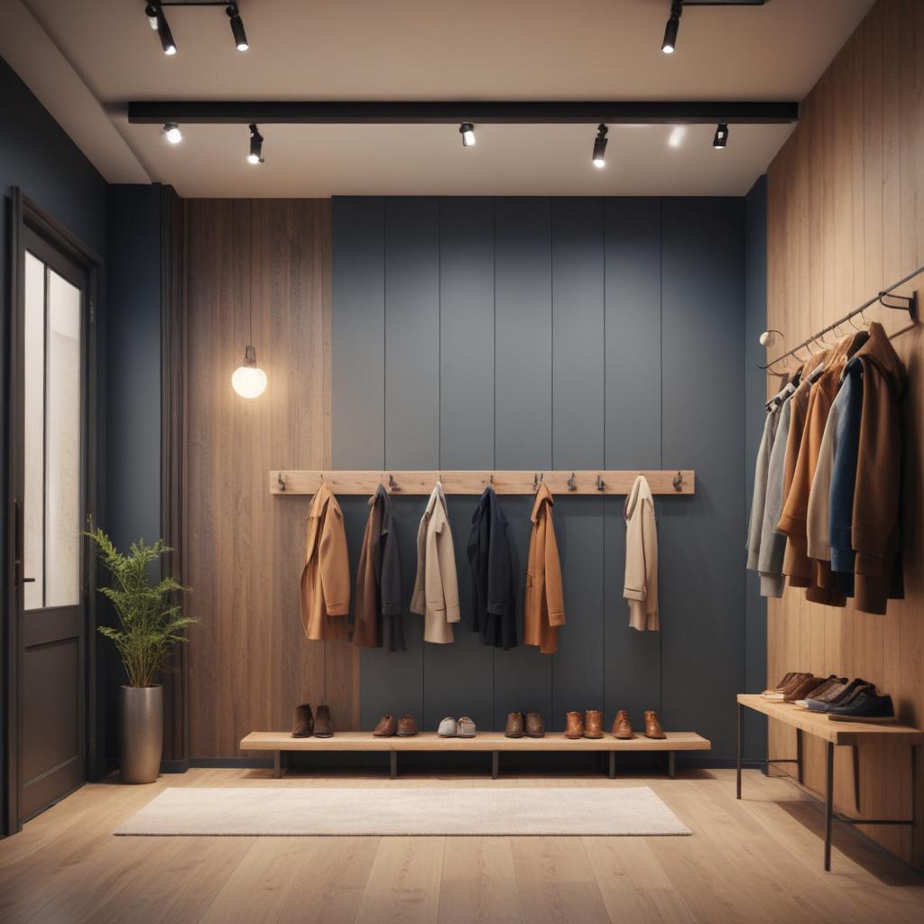 Прихожие и вешалки в салонах интерьера: позиции в наличии и под заказ