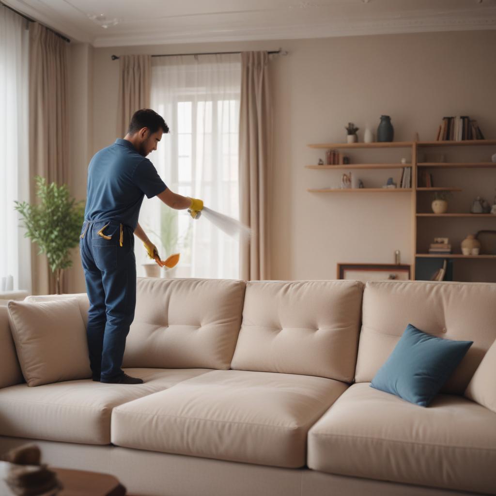 Химчистка дивана и мебели на дому: способы и этапы выполнения