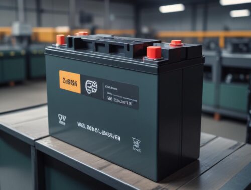 Аккумулятор 12 В емкостью 80 Ач класса C3 для электротранспортных средств