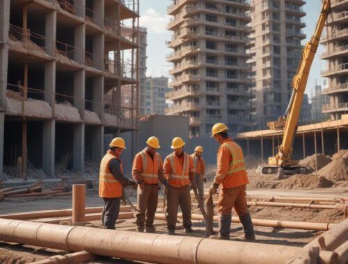 Устройство фундамента на винтовых сваях