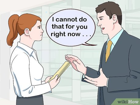 Step 3 Учитесь вежливо отказывать.